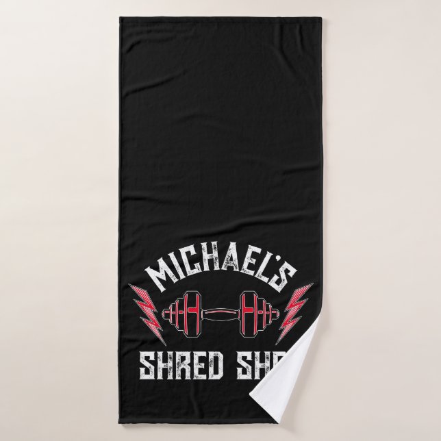 Toalha De Banho Peso do Gym Doméstico Levantando Malhação Personal (Toalha de Banho)