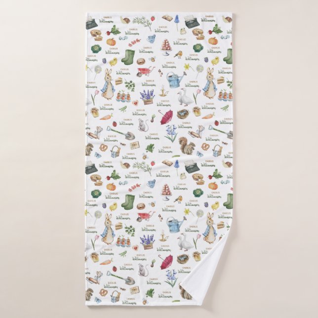 Toalha De Banho Peter, o Coelho (Toalha de Banho)