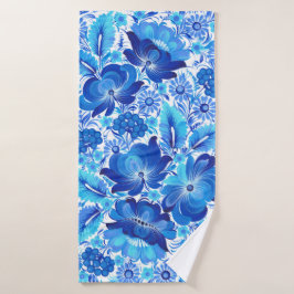 Toalha De Banho Petrikivka Ukrainian traditional folk art.