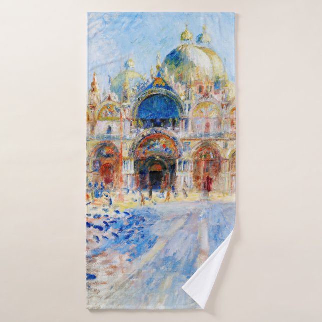 Toalha De Banho Piazza San Marco, Renoir (Toalha de Banho)