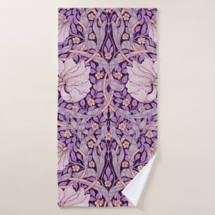 Toalha De Banho Pimpernel Purple, William Morris