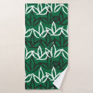 Toalha De Banho Pincel abstrato pincelada sem costura padrão, padr
