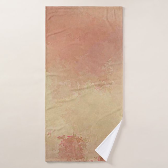 Toalha De Banho Pintura do padrão de fundo de textura (Toalha de Banho)