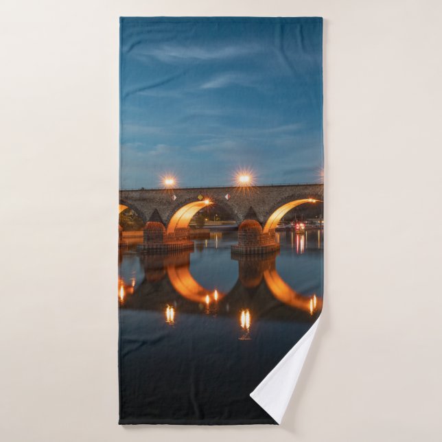 Toalha De Banho Ponte em Koblenz Alemanha (Toalha de Banho)
