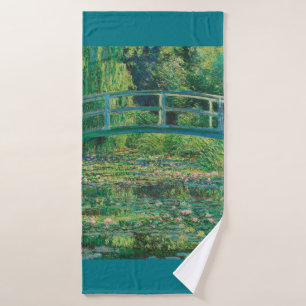 Toalha De Banho Ponte Japonesa (Water-Lily Pond), Monet