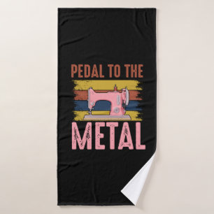 Toalha De Banho Presente do filtro Pedal Ao Metal