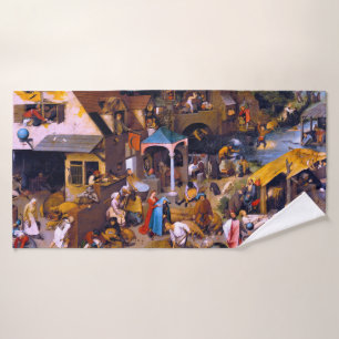 Toalha De Banho Provérbios Países Baixos, Pieter Bruegel, o Velh