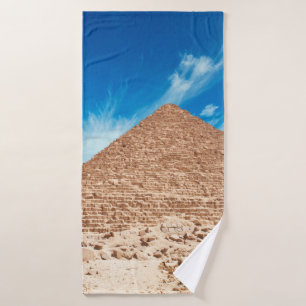 Toalha De Banho Pyramids in giza ancient, antiquities, archeology,