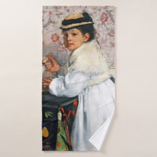 Toalha De Banho Rapariga com chapéu, Edgar Degas