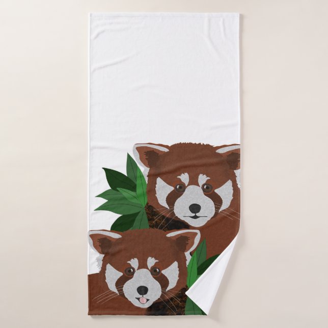 Toalha De Banho Red Panda Bath Towel (Toalha de Banho)