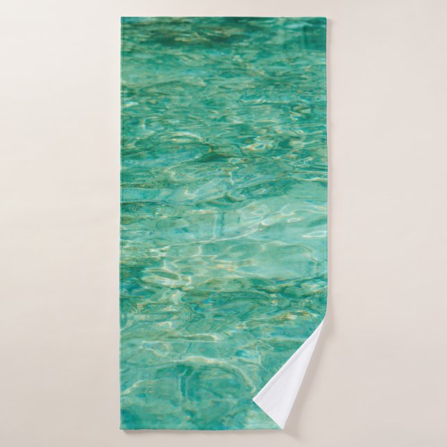 Toalha De Banho Rio lacquer oceânico aquático (Toalha de Banho)