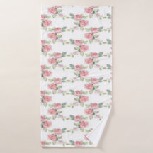 Rosa Floral Shabby Chic Rosa