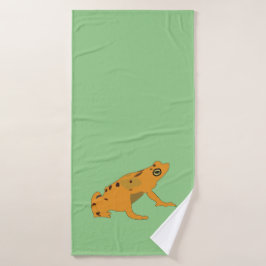 Toalha De Banho Sapo do ouro