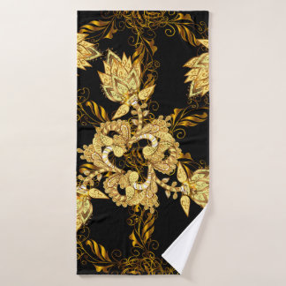Toalha De Banho Seamless oriental ornament in the style of baroque