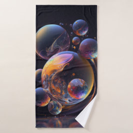 Toalha De Banho Serviette de plage art abstrait