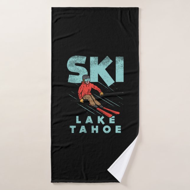 Toalha De Banho Ski Lake Tahoe (Toalha de Banho)
