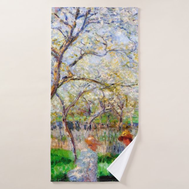 Toalha De Banho Springtime, Monet (Toalha de Banho)