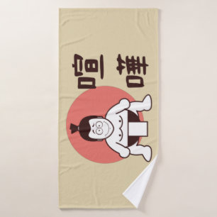 Toalha De Banho Sumo do Japão, Tóquio - Sumo Japonês Tradiciona