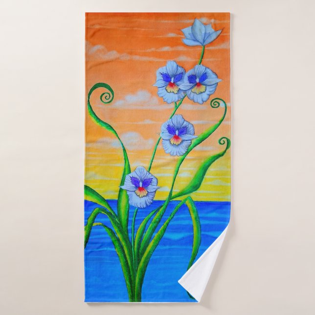 Toalha De Banho Sunset Orquídeo (Toalha de Banho)