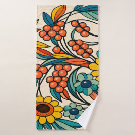 Toalha De Banho Sunstream Bloom