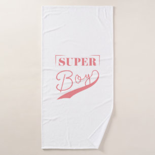 Toalha De Banho Super Boy