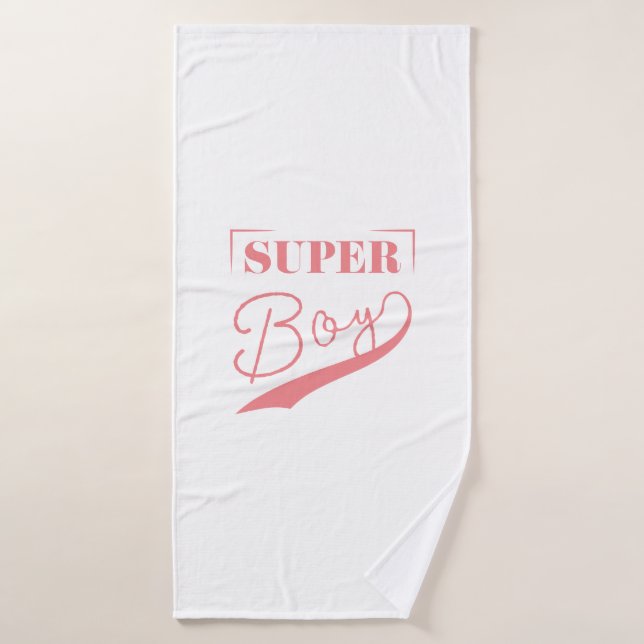 Toalha De Banho Super Boy (Toalha de Banho)