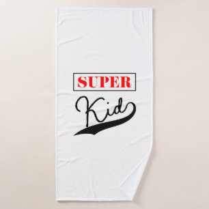 Toalha De Banho Super Kid