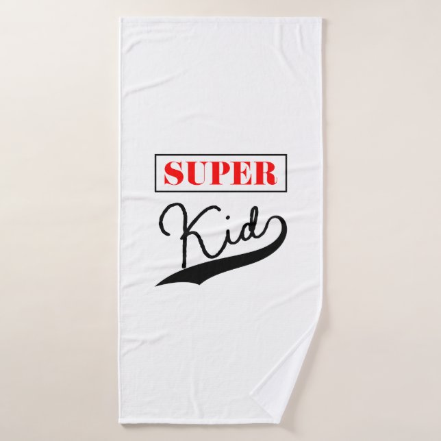 Toalha De Banho Super Kid (Toalha de Banho)