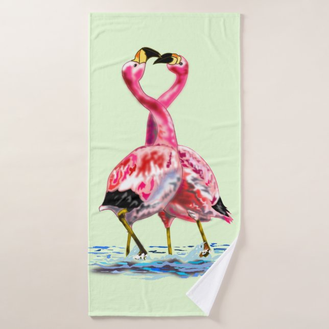 Toalha De Banho Tango Flamingo 1 (Toalha de Banho)