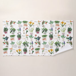 Toalha De Banho Tempo de banho após jardinagem.