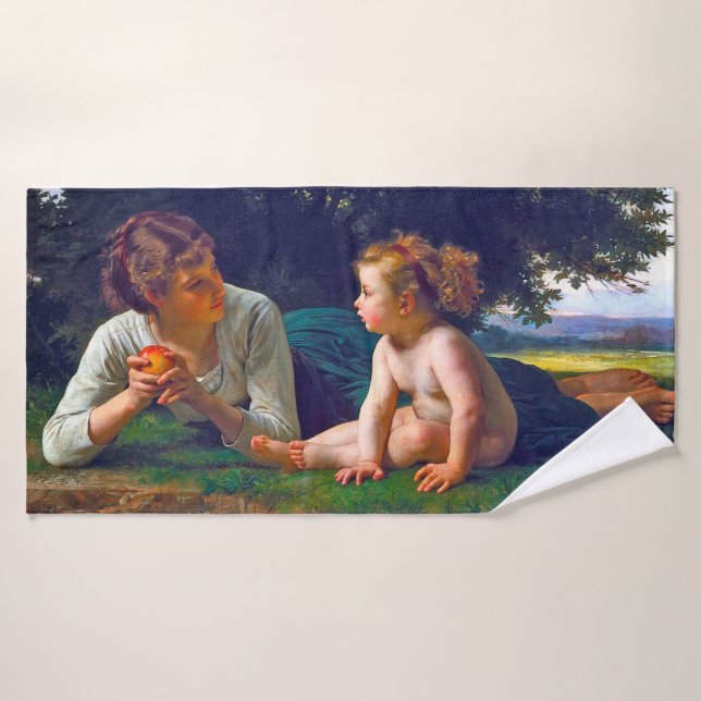 Toalha De Banho Tentação, Bouguereau (Toalha de Banho)