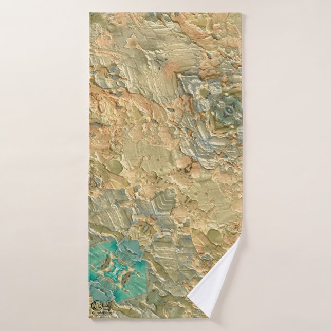 Toalha De Banho Textura #11 de obra Amanecer (Toalha de Banho)