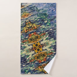 Toalha De Banho Textura #22 de obra Amanecer