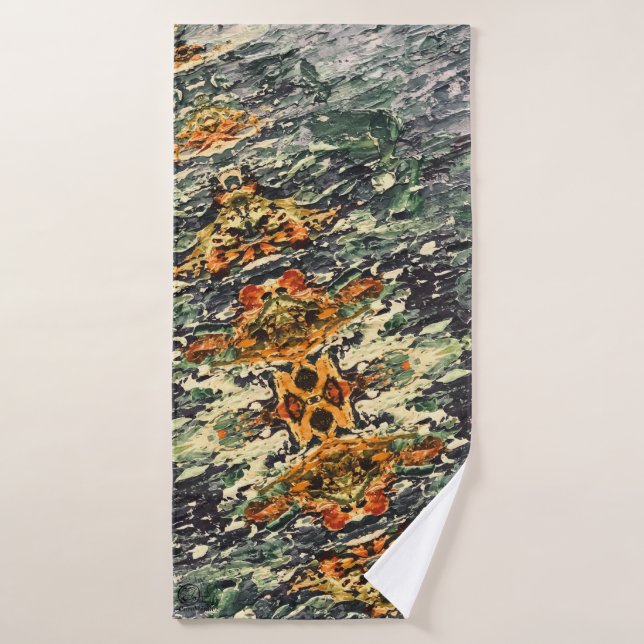 Toalha De Banho Textura #27 de obra Amanecer (Toalha de Banho)