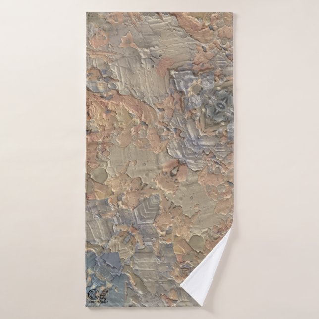 Toalha De Banho Textura #2 de obra Amanecer (Toalha de Banho)