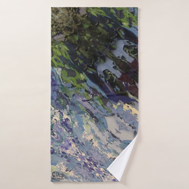 Toalha De Banho Textura #4 de la obra Maritimo (Toalha de Banho)