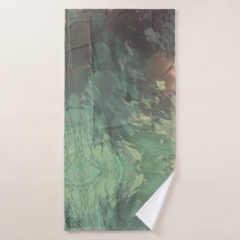 Toalha De Banho Textura #7 de la obra Nuit