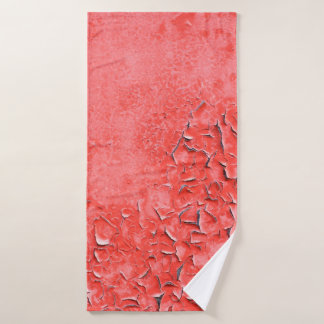 Toalha De Banho Textura de poeiras de ferro pintadas por rocha