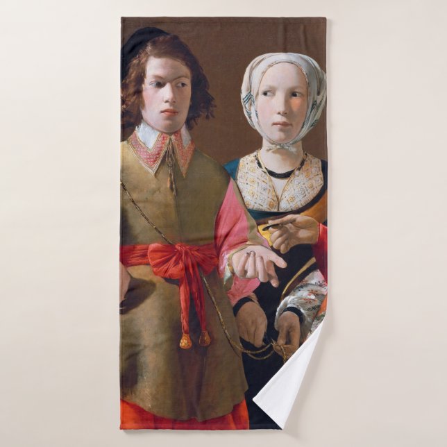 Toalha De Banho The Fortune Teller, La Tour (Toalha de Banho)