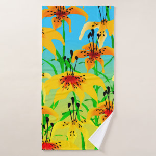 Toalha De Banho Tiger Lily Bath Towel
