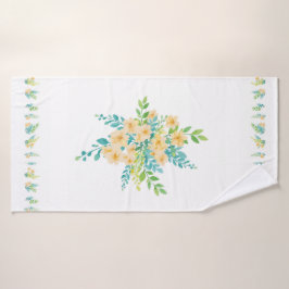 Toalha De Banho Toalla de baño "Flores del campo"