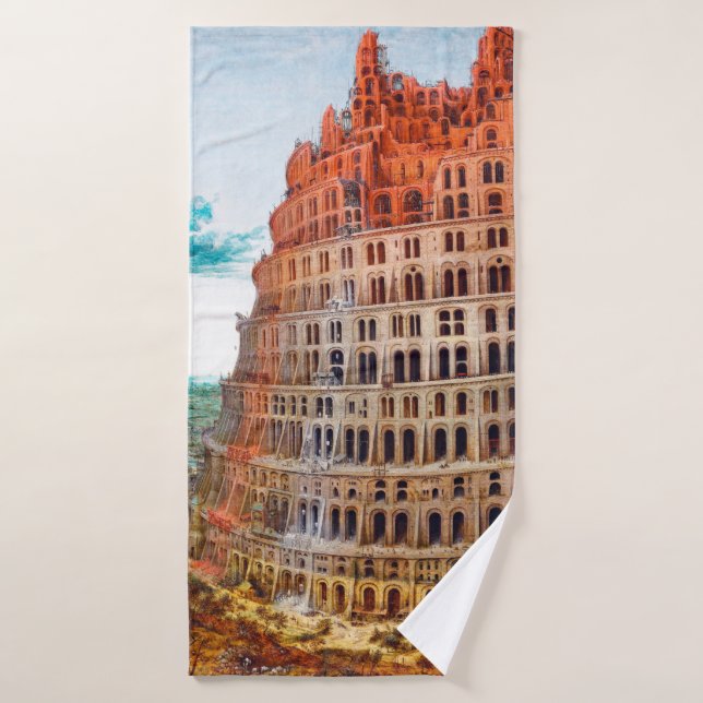 Toalha De Banho Torre de Babel, Pieter Bruegel, o Velho (Toalha de Banho)