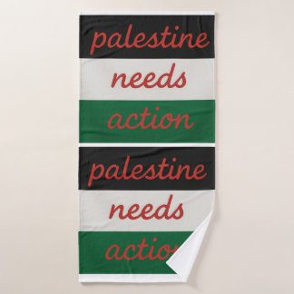 Toalha De Banho Towel Palestine needs Action