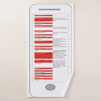 Toalha De Banho Travel to London