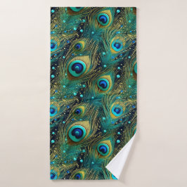 Toalha De Banho Travesseiro decorativo de Paixão de Peacock