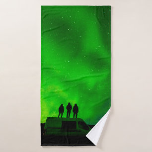 Toalha De Banho Três amigos em uma jornada épica em seu camper v