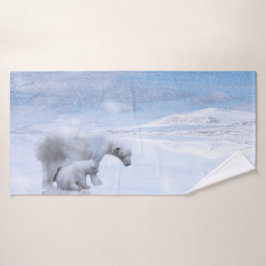 Toalha De Banho Ursinho-polar