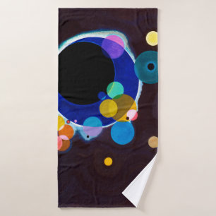 Toalha De Banho Vários Círculos, Wassily Kandinsky