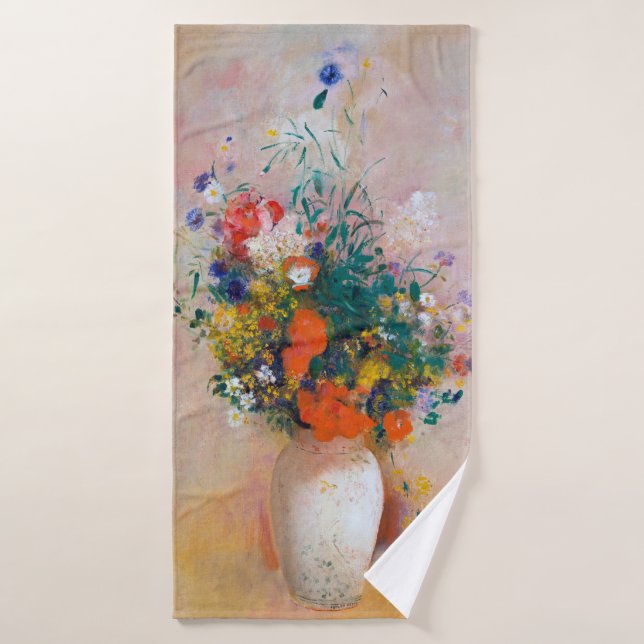 Toalha De Banho Vaso de Flores, Redon (Toalha de Banho)