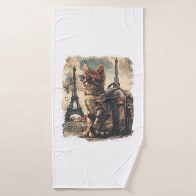 Toalha De Banho Viagem Buddy Cat (Toalha de Banho)
